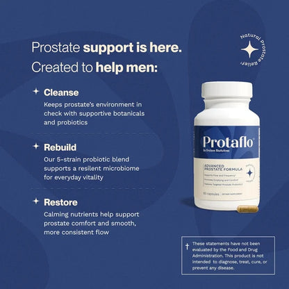 Prostate Support for Men, Urinary Flow & Bladder Care