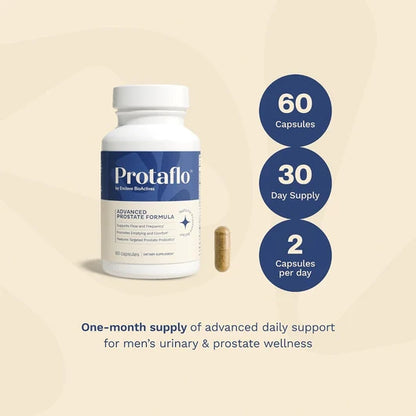 Prostate Support for Men, Urinary Flow & Bladder Care