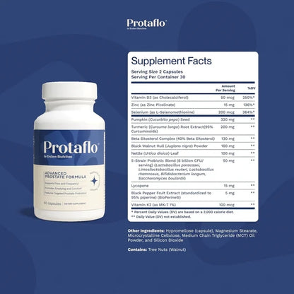 Prostate Support for Men, Urinary Flow & Bladder Care